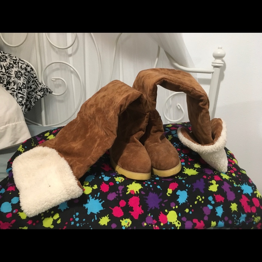 Knee high boots